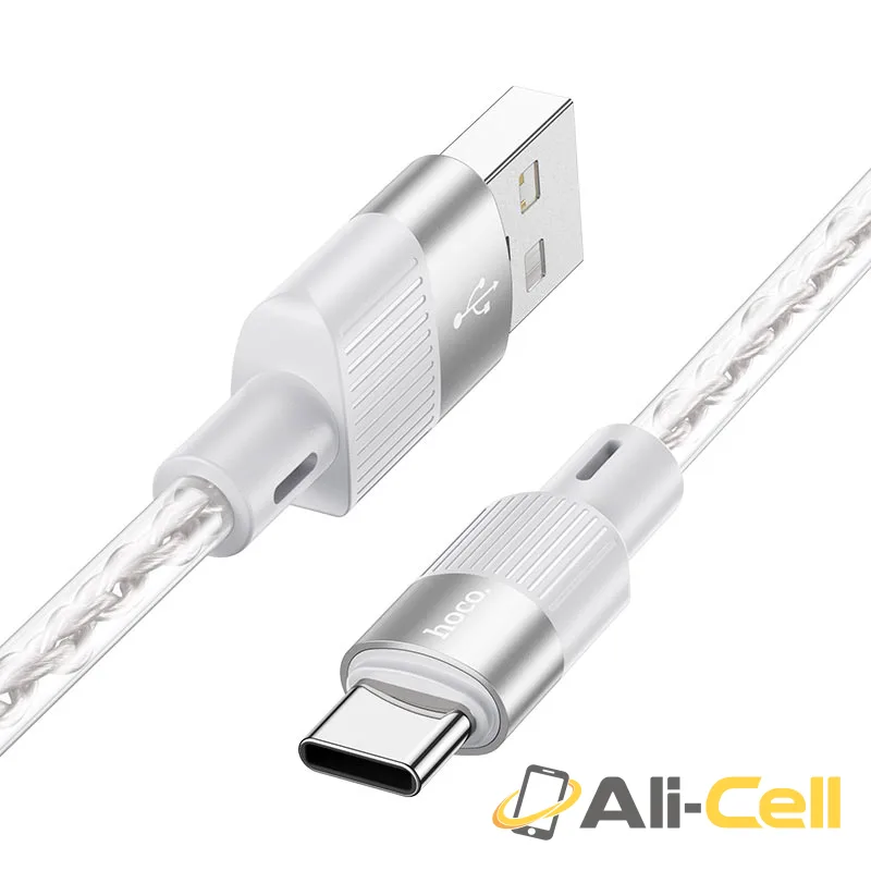 Cable USB to Type-C “X99 Crystal junction” (X99 Usb Tc Red, 1.0m) — 4