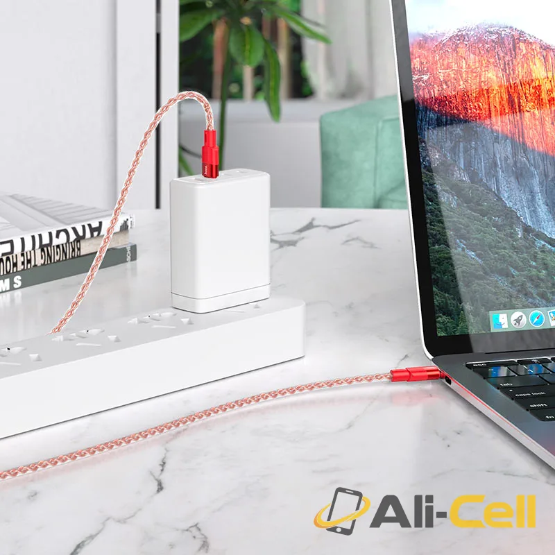 Cable Type-C to Type-C “X99 Crystal junction” PD 60W fast charge (X99 60w Tc Tc Grey, 1.0m) — 7