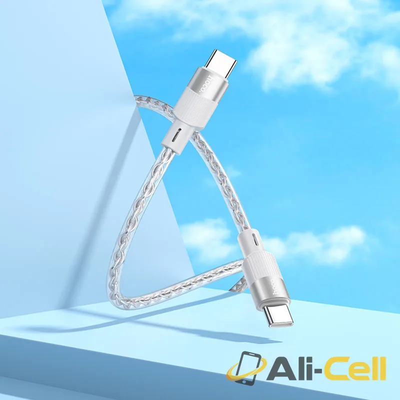 Cable Type-C to Type-C “X99 Crystal junction” PD 60W fast charge (X99 60w Tc Tc Grey, 1.0m) — 8