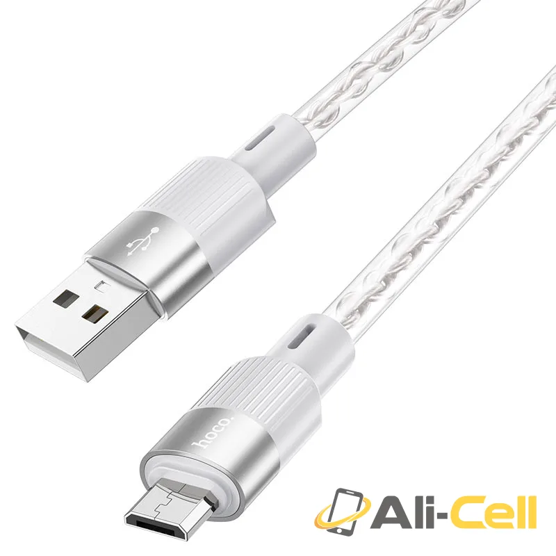 Cable USB to Micro-USB “X99 Crystal junction” (X99 Usb Musb Red, 1.0m) — 5