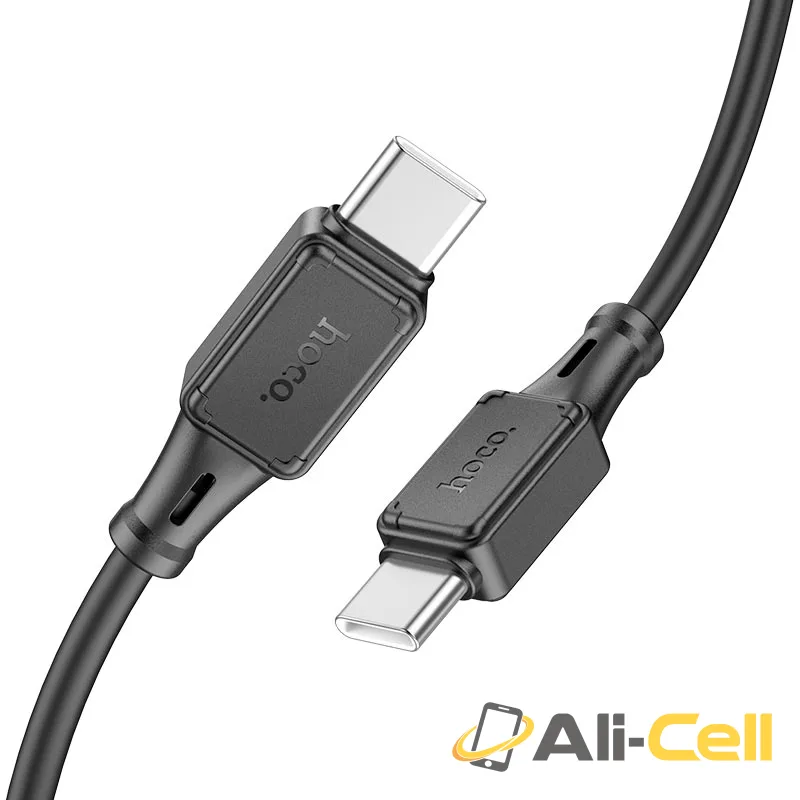 Cable Type-C to Type-C “X101 Assistant” PD 60W fast charge (X101 60w Tc Tc Grey, 1.0m) — 2