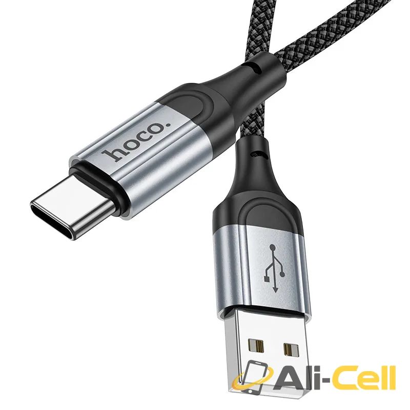 Cable USB to Type-C “X102 Fresh” (X102 Usb Tc Black, 1.0m) — 3