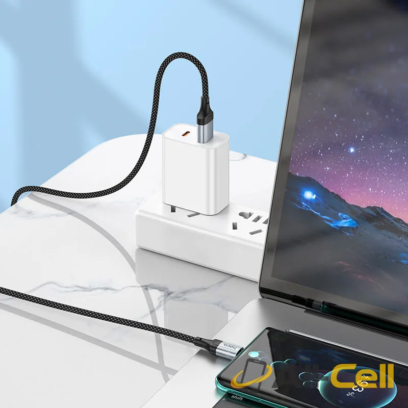 Cable USB to Type-C “X102 Fresh” (X102 Usb Tc Black, 1.0m) — 7
