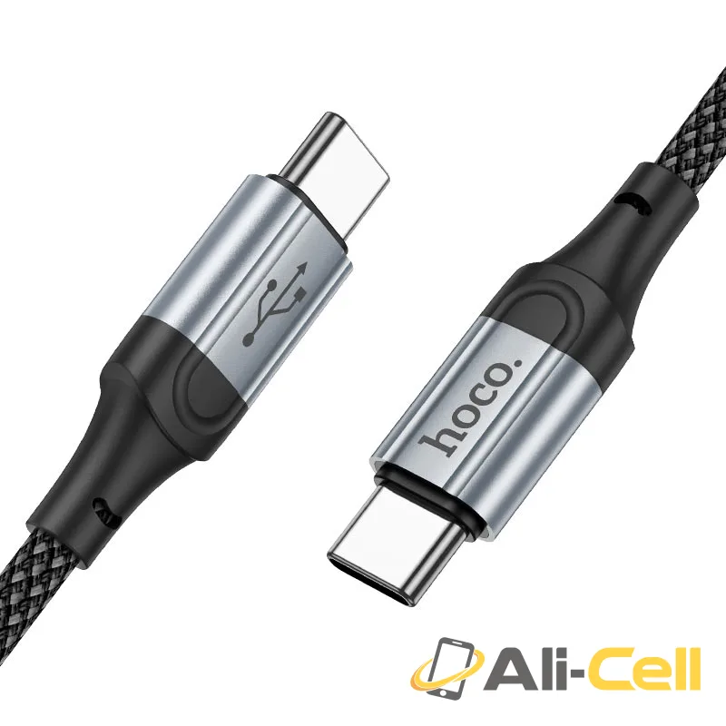 Cable Type-C to Type-C “X102 Fresh” PD 60W fast charge (X102 60w Tc Tc Black, 1.0m) — 3