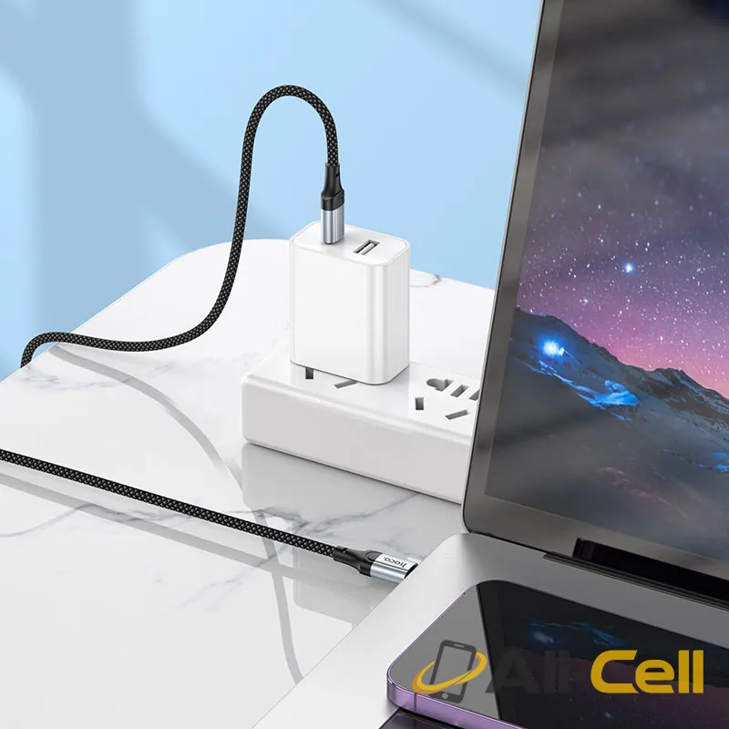 Cable Type-C to Type-C “X102 Fresh” PD 60W fast charge (X102 60w Tc Tc Black, 1.0m) — 7
