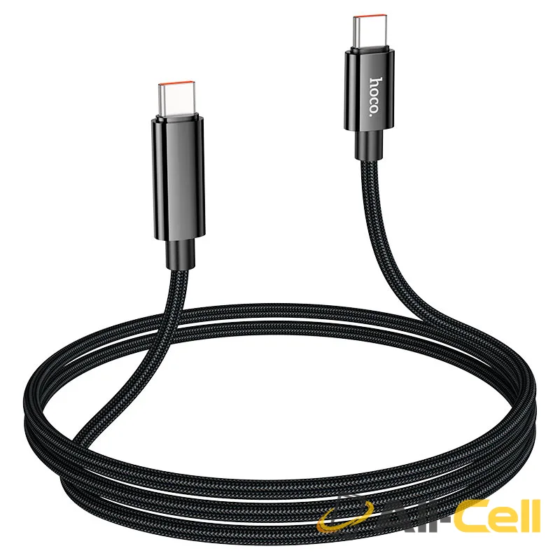 Cable Type-C to Type-C “U125 Benefit” PD 100W fast charge (U125 100w Tc Tc Purple, 1.2m) — 5