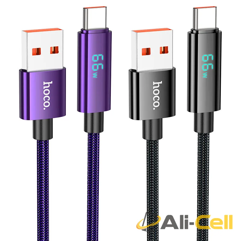 Cable USB to Type-C “U125 Benefit” 5A fast charge (U125 5a Usb Tc Black, 1.2m) — 6