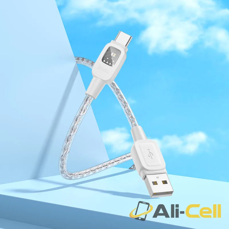 Cable USB to Type-C “U124 Stone” intelligent power-off (U124 Usb Tc Grey, 1.2m) — 8