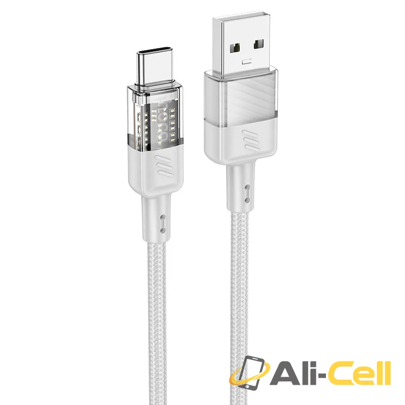 Cable USB to Type-C “U129 Spirit” (U129 Usb Tc Grey, 1.2m)