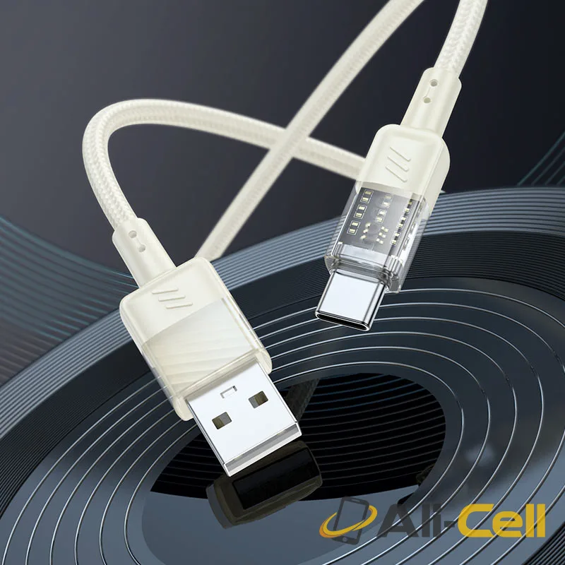 Cable USB to Type-C “U129 Spirit” (U129 Usb Tc Grey, 1.2m) — 8