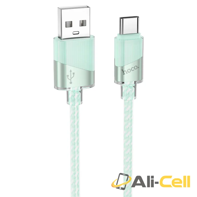 Cable USB to Type-C “U132 Beijing” (U132 Usb Tc Green, 1.2m)