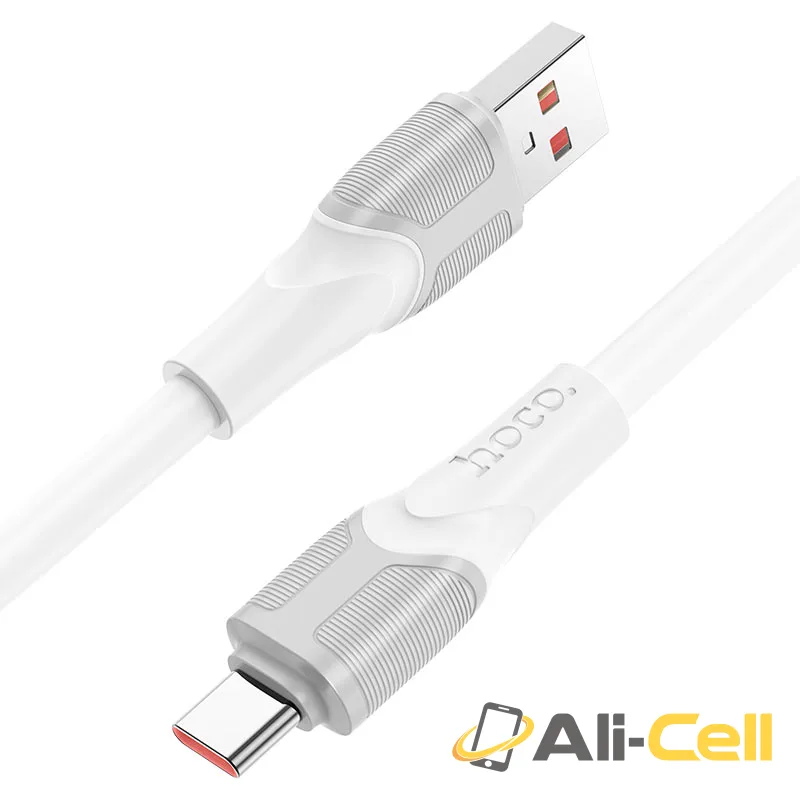 Cable USB to Type-C “X106 Big bull” 5A fast charge (X106 5a Usb Tc White, 2m) — 3