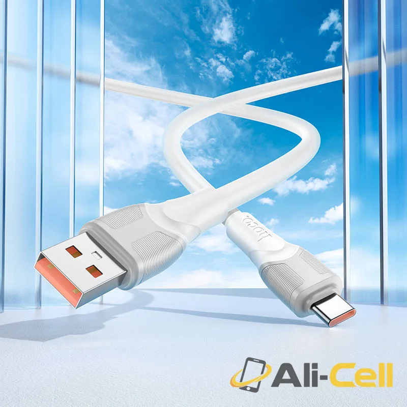 Cable USB to Type-C “X106 Big bull” 5A fast charge (X106 5a Usb Tc White, 3m) — 8