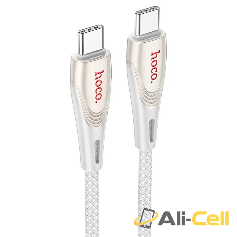 Cable Type-C to Type-C “U133 Monte” PD 60W fast charge (U133 60w Tc Tc Grey, 1.2m)