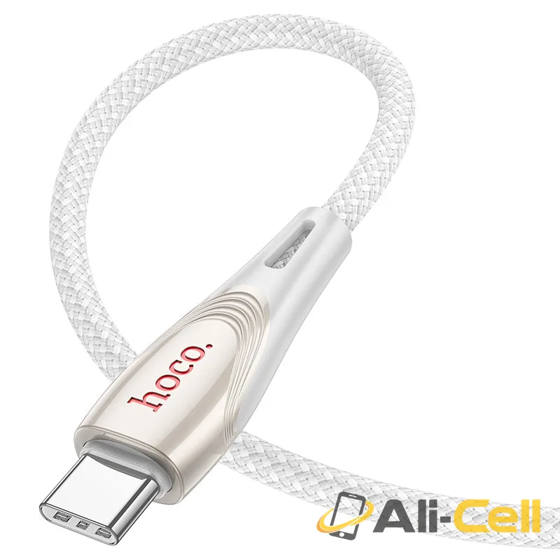 Cable Type-C to Type-C “U133 Monte” PD 60W fast charge (U133 60w Tc Tc Grey, 1.2m) — 3