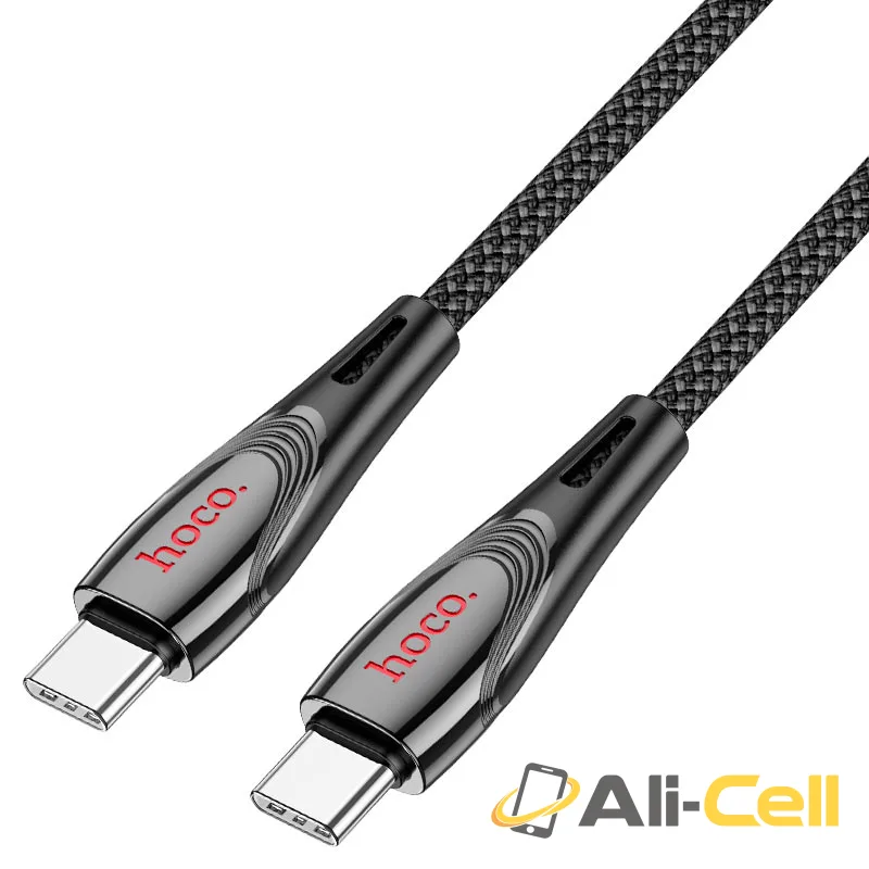 Cable Type-C to Type-C “U133 Monte” PD 60W fast charge (U133 60w Tc Tc Grey, 1.2m) — 4