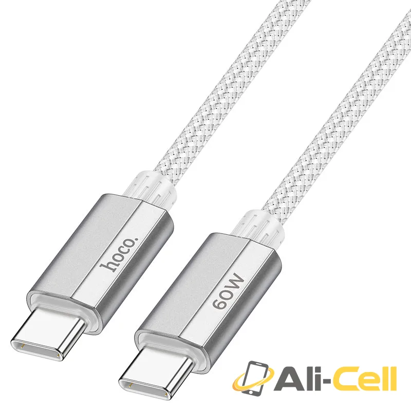 Cable Type-C to Type-C “U134 Primero” PD 60W fast charge (U134 60w Tc Tc Dark Blue, 1.2m) — 2
