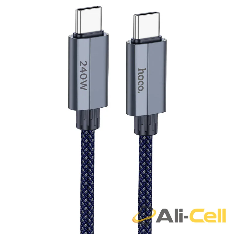 Cable Type-C to Type-C “U134 Primero” PD 240W fast charge (U134 240w Tc Tc Dark Blue, 1.8m)