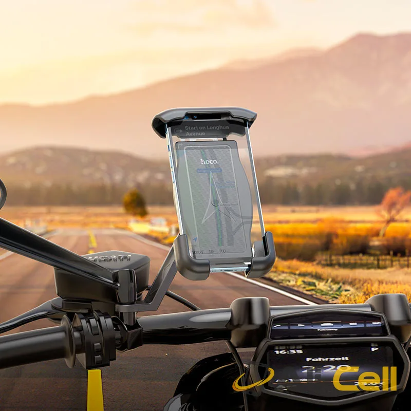 Motorcycle holder “CA119 Follow” for rearview mirror (Ca119 Black) — 7
