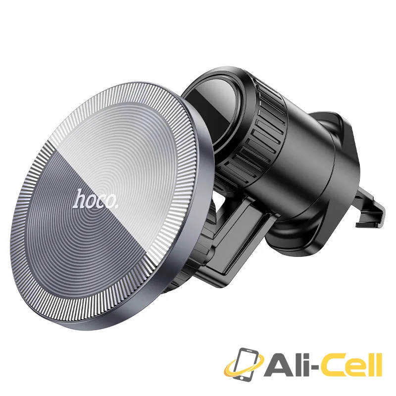 Car holder “H23 Alma” for air outlet (H23 Black Metal Grey) — 2