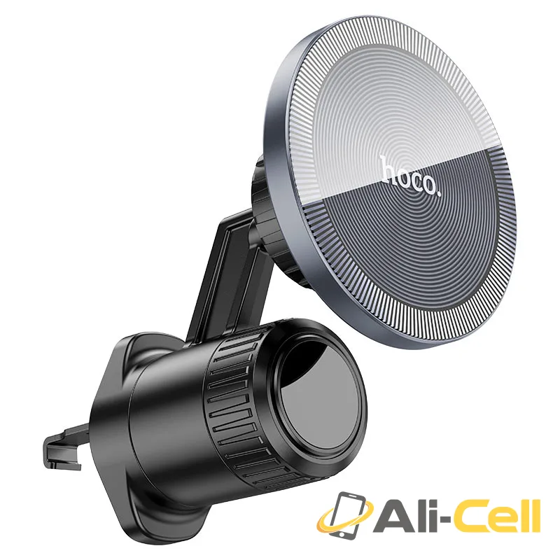 Car holder “H23 Alma” for air outlet (H23 Black Metal Grey) — 4