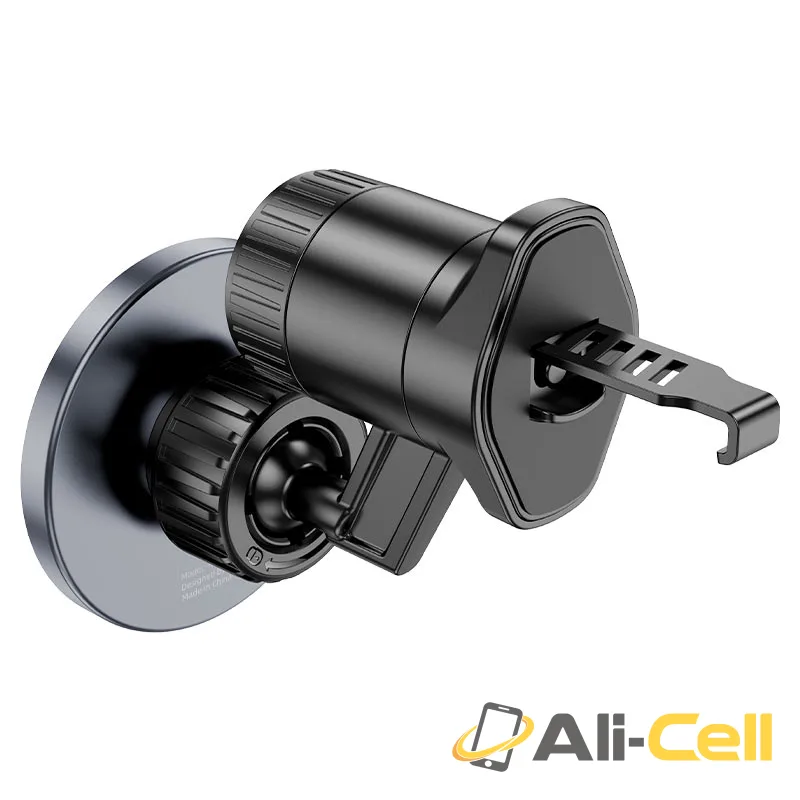 Car holder “H23 Alma” for air outlet (H23 Black Metal Grey) — 5
