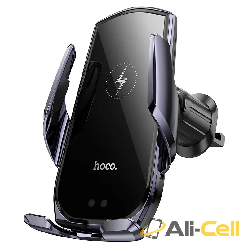 Car wireless charger “CA202 Plus Enlightener” for air outlet (Ca202 Plus Black Metal Grey) — 2