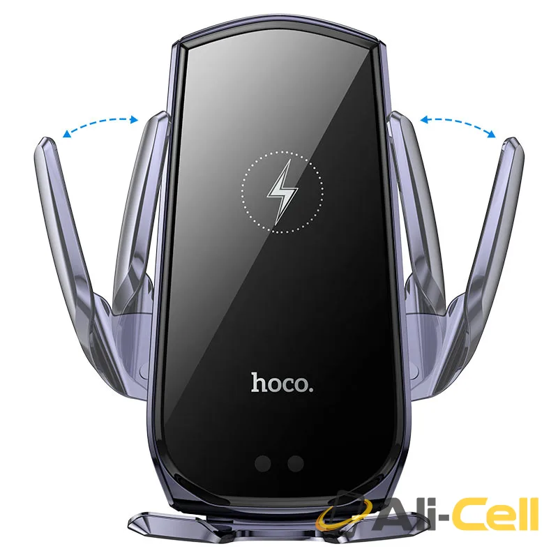 Car wireless charger “CA202 Plus Enlightener” for air outlet (Ca202 Plus Black Metal Grey) — 4