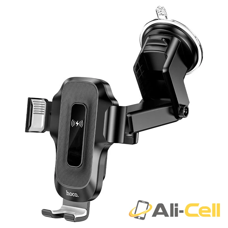 Car wireless charger “HW3 Wise” for dashboard (Hw3 Black)