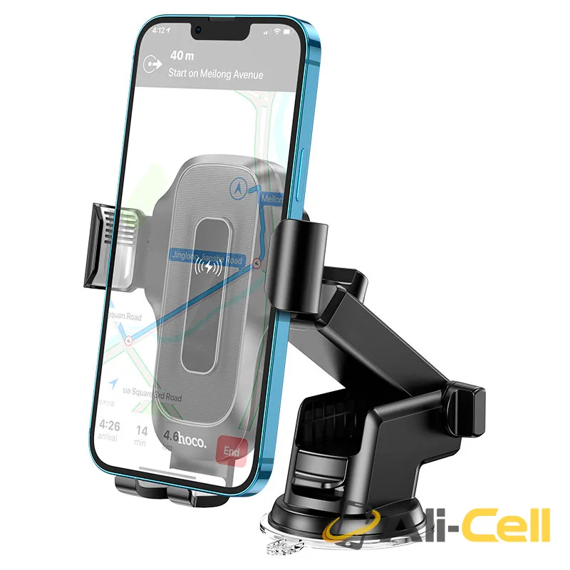 Car wireless charger “HW3 Wise” for dashboard (Hw3 Black) — 3