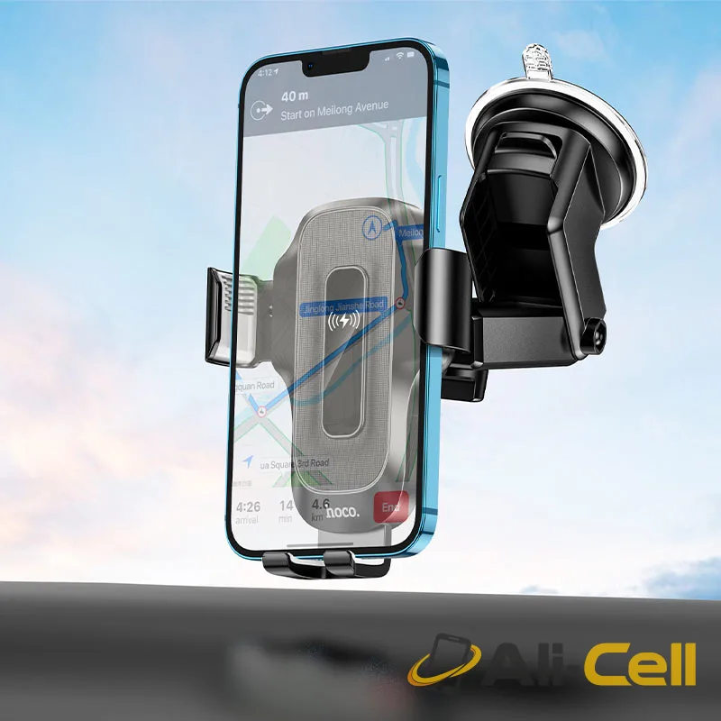 Car wireless charger “HW3 Wise” for dashboard (Hw3 Black) — 8