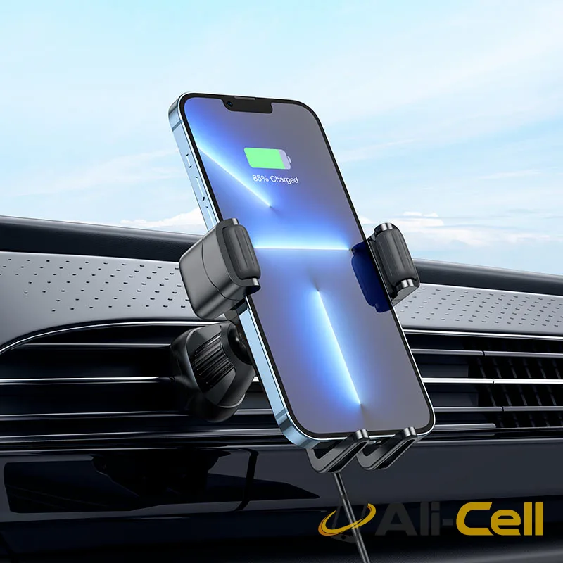 Car wireless charger “HW1 Pro” for air outlet (Hw1 Pro Black) — 8
