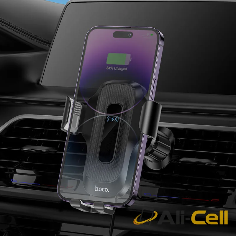 Car wireless charger “HW2 Wise” for air outlet (Hw2 Black) — 7