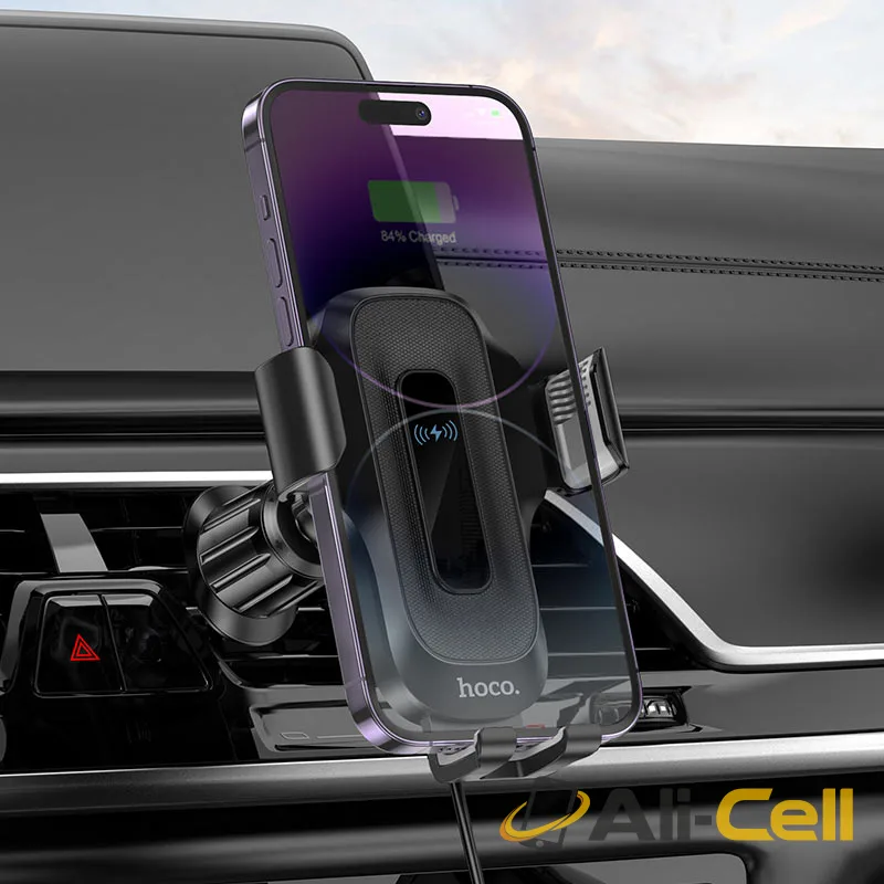 Car wireless charger “HW2 Wise” for air outlet (Hw2 Black) — 8