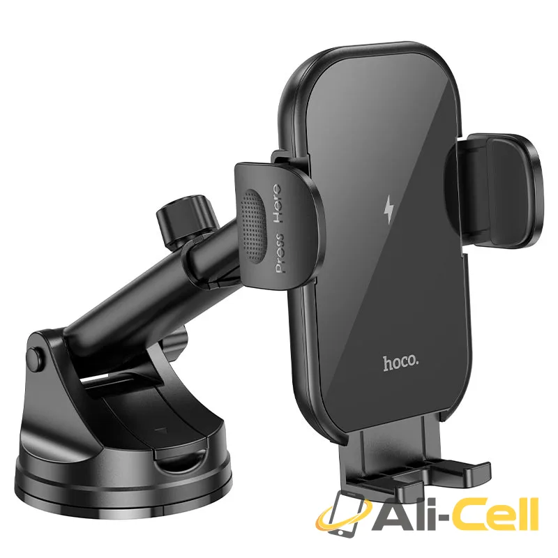 Car wireless charger “HW5 Journey” for dashboard (Hw5 Black)