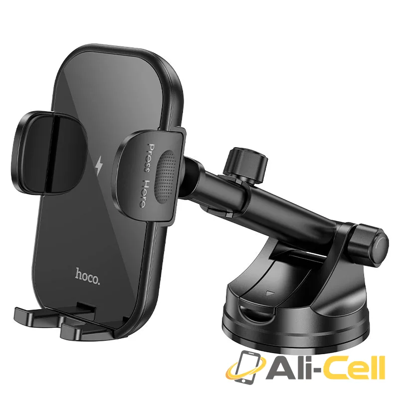 Car wireless charger “HW5 Journey” for dashboard (Hw5 Black) — 2