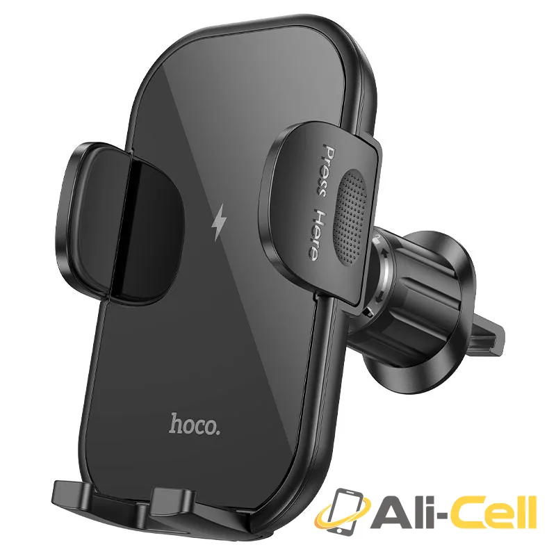 Car wireless charger “HW4 Journey” for air outlet (Hw4 Black) — 2