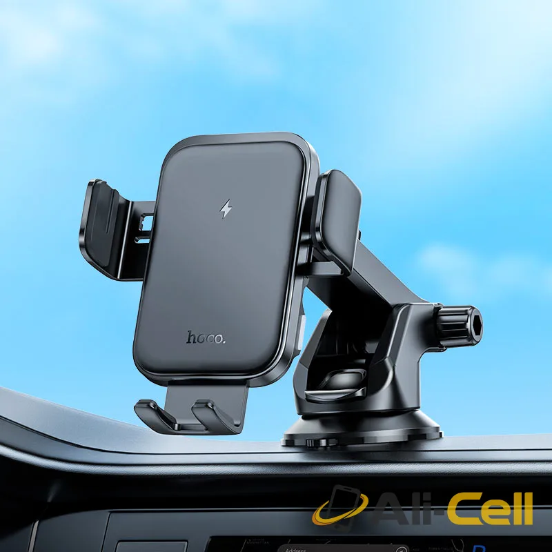 Car wireless charger “HW11 Jenny” for dashboard (Hw11 Black) — 8