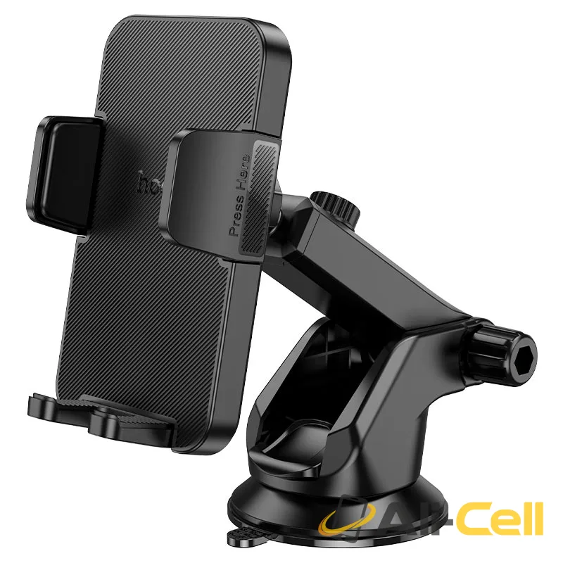 Car holder “H37 Cheetah” for dashboard (H37 Black) — 2