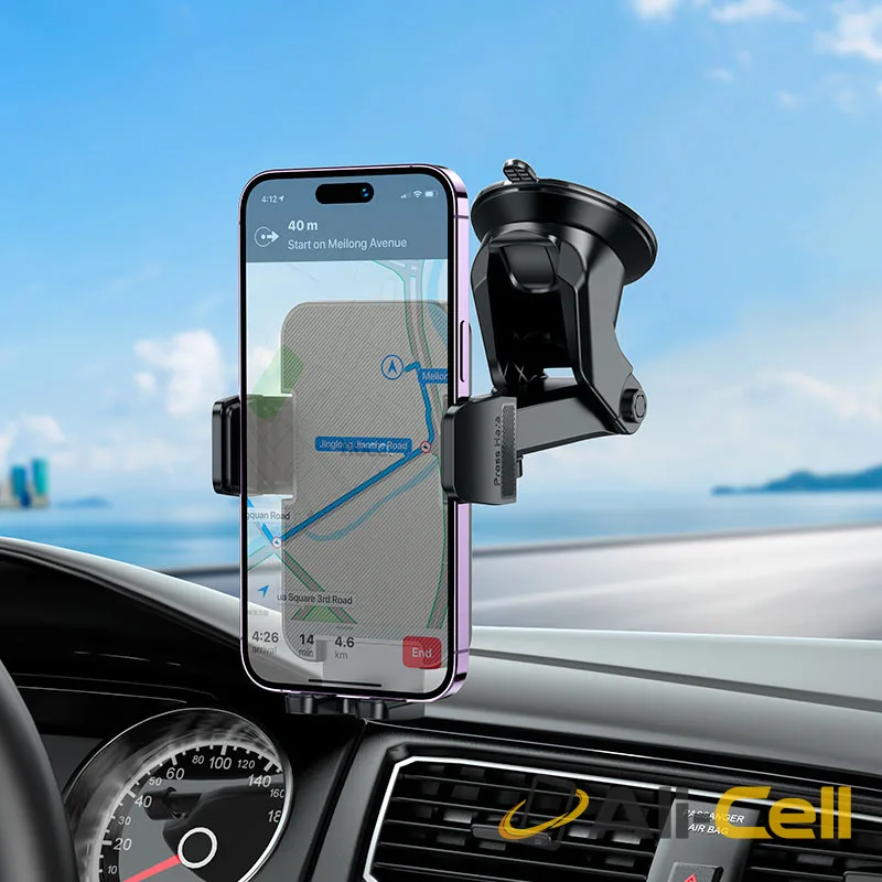 Car holder “H37 Cheetah” for dashboard (H37 Black) — 7