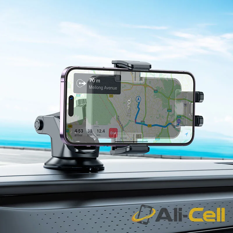 Car holder “H37 Cheetah” for dashboard (H37 Black) — 8