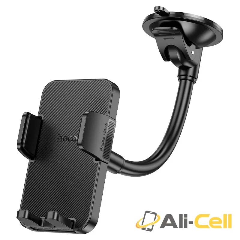 Car holder “H38 Cheetah” for dashboard and windshield (H38 Black) — 2