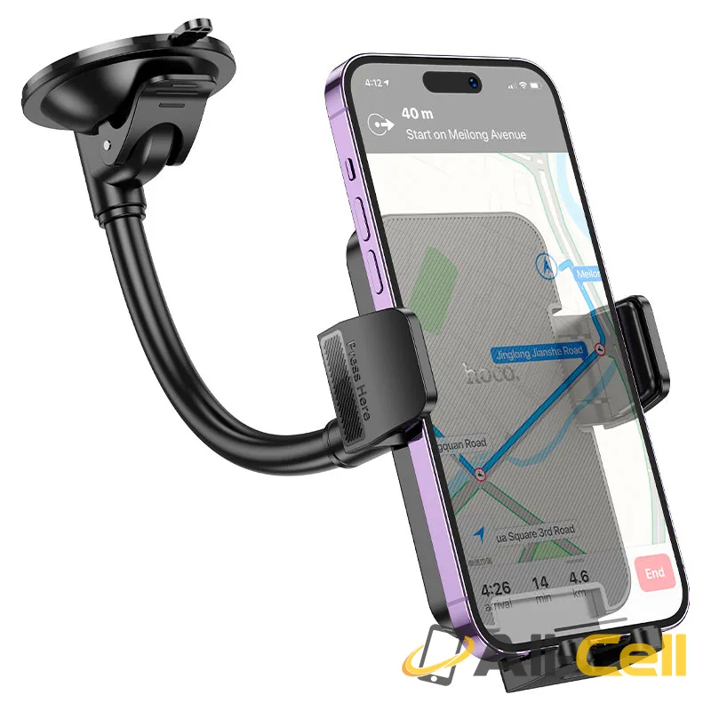 Car holder “H38 Cheetah” for dashboard and windshield (H38 Black) — 3