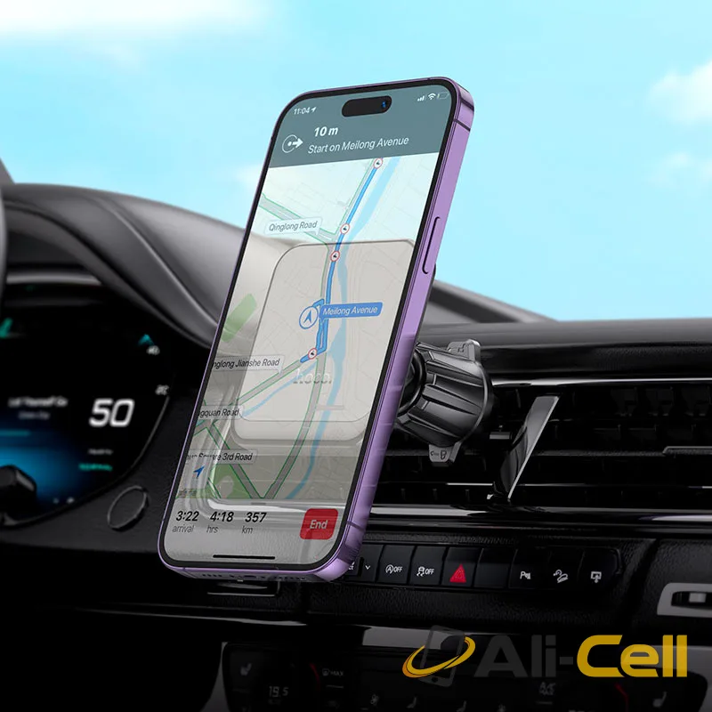 Car holder “H40 Climber” for air outlet (H40 Black) — 8