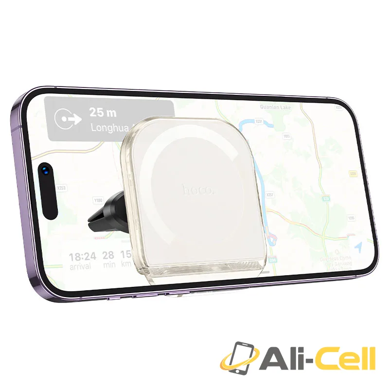 Car holder “H42 Crystal” for air outlet (H42 White) — 3