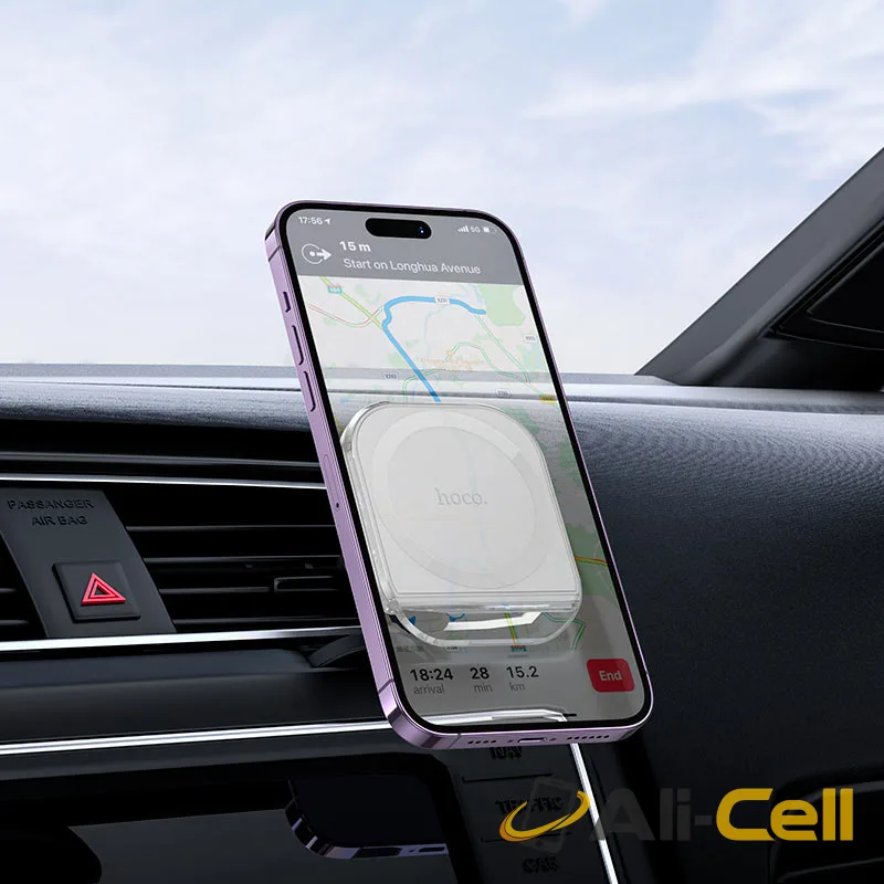 Car holder “H42 Crystal” for air outlet (H42 Grey) — 7
