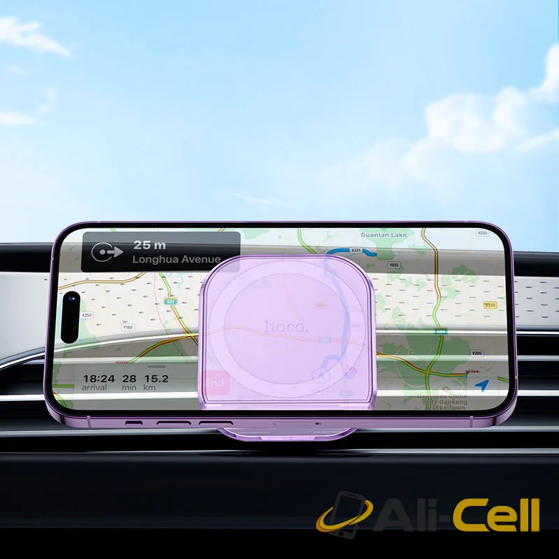 Car holder “H42 Crystal” for air outlet (H42 Romantic Purple) — 8