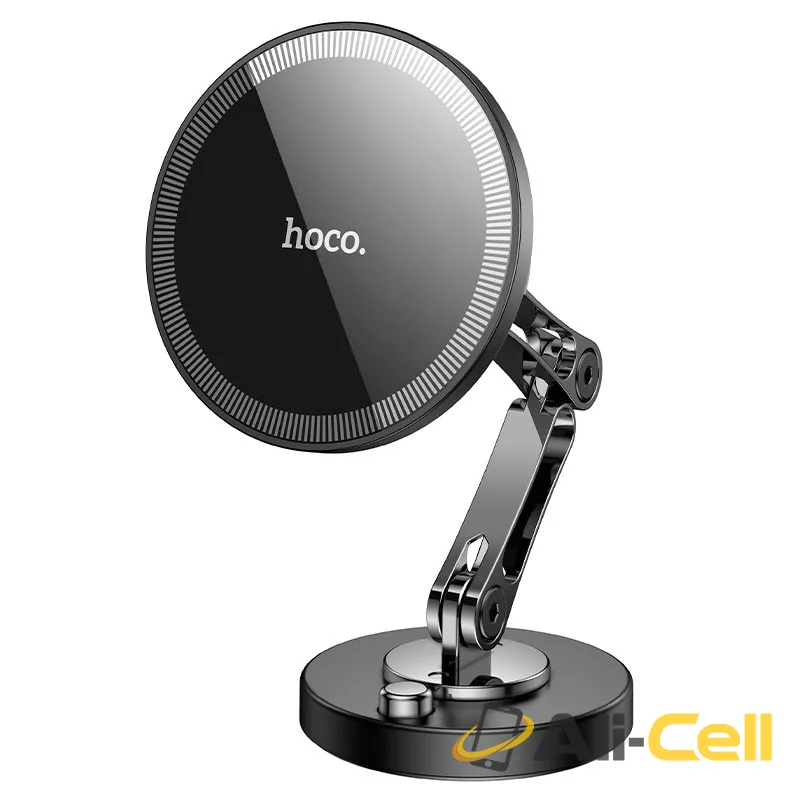 Car holder “H50 Jacques” for dashboard (H50 Black Metal Grey) — 2