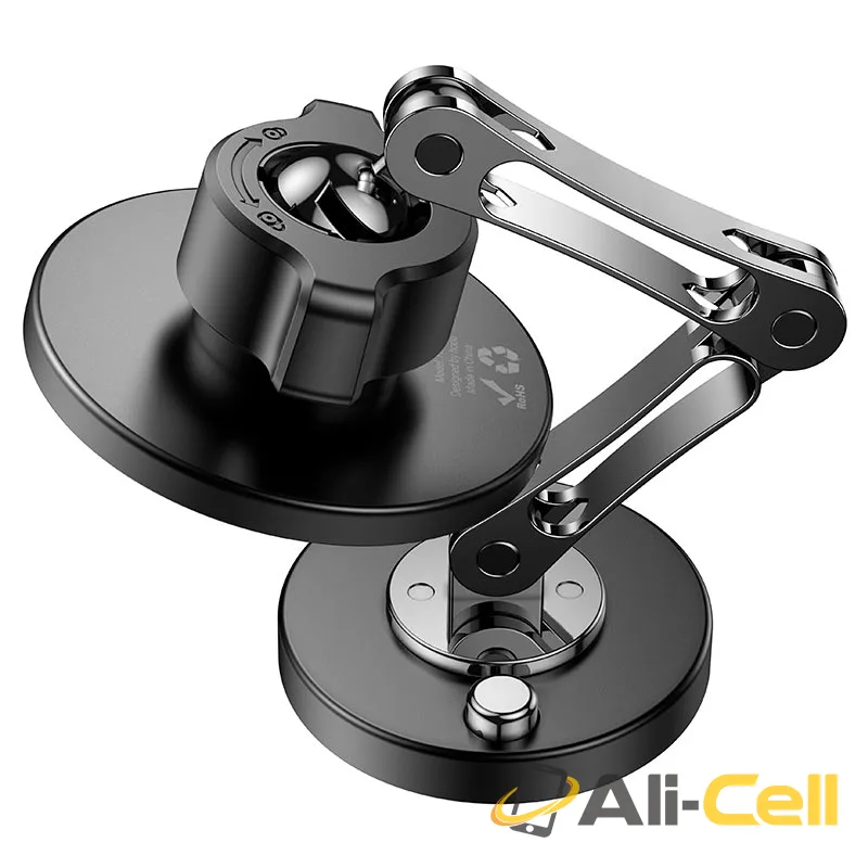 Car holder “H50 Jacques” for dashboard (H50 Black Metal Grey) — 5