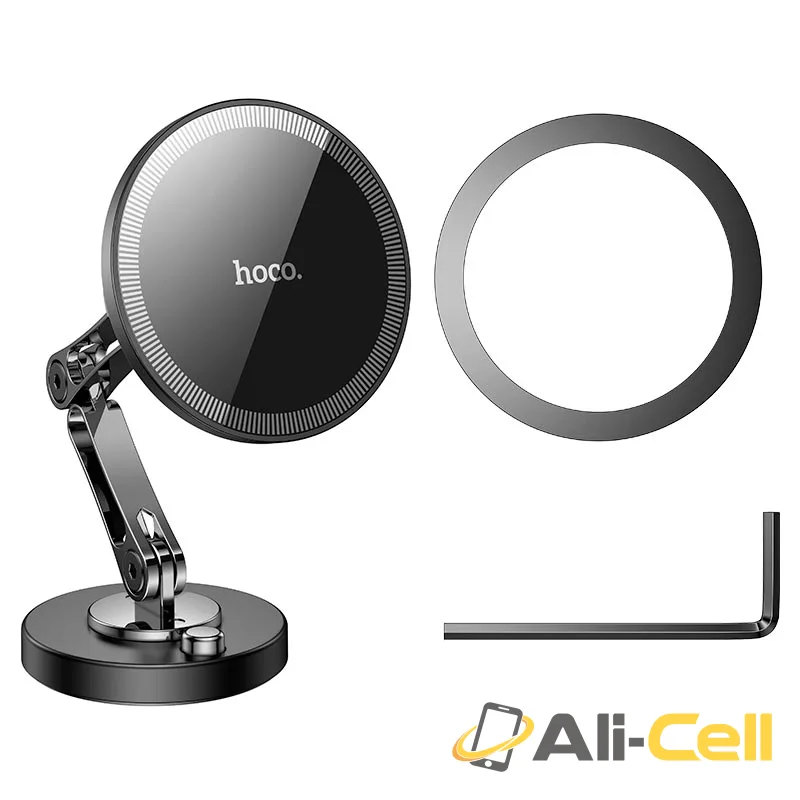 Car holder “H50 Jacques” for dashboard (H50 Black Metal Grey) — 6